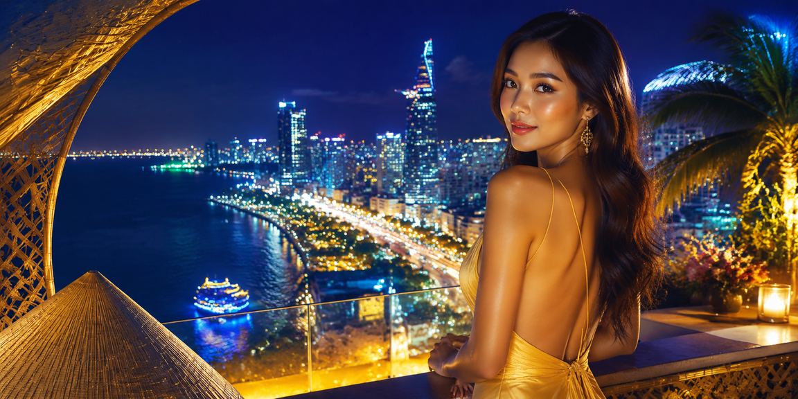 Người dùng đăng ký tài khoản n9989 tại TP. Hồ Chí Minh với nón lá truyền thống Việt Nam